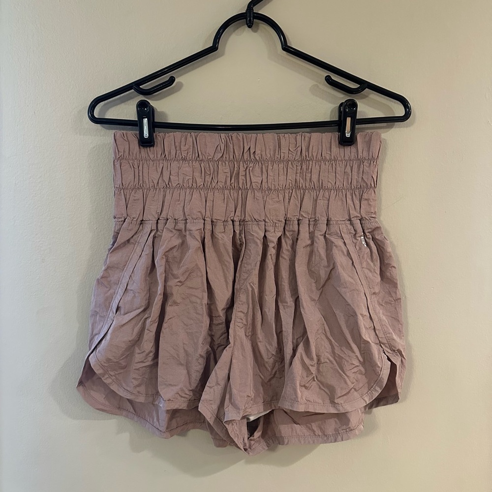 Free People ( FP movement ) The Way Home High Rise Short L Moonlight Mauve